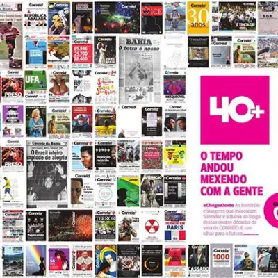 JORNAL CORREIO COMEMORA 40 ANOS COM O LANÇAMENTO DA CAMPANHA “CHEGUE JUNTO”