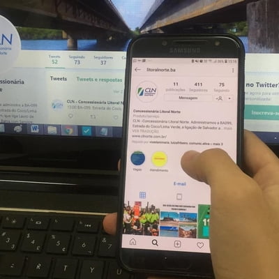 NA REDE: CLN AGORA ESTÁ NO INSTAGRAM E NO TWITTER