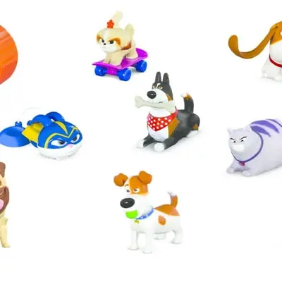 Personagens de ‘A Vida Secreta dos Bichos 2’ chegam ao McDonald’s nessas férias