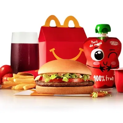 McDONALD'S EVOLUI CARDÁPIO DO McLANCHE FELIZ PARA OFERECER COMBINAÇÕES MAIS NUTRITIVAS