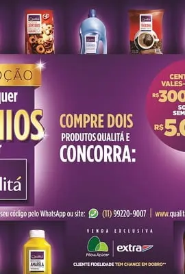 QUALITÁ DISTRIBUI R$ 500 MIL EM PRÊMIOS DURANTE PROMOÇÃO INÉDITA 