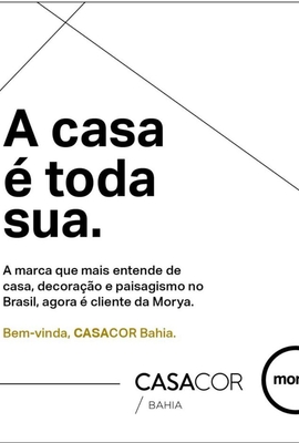 Morya e CASACOR Bahia selam parceria