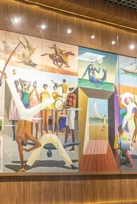 Obras expostas no Salvador Bahia Airport levam passageiros por “viagem” pela arte baiana 