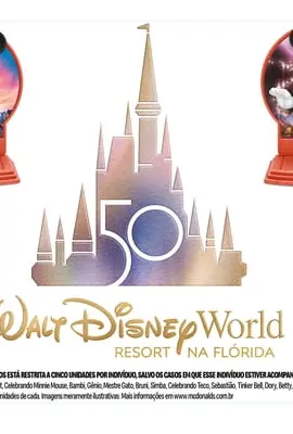 McLanche Feliz celebra os 50 anos do Walt Disney World 